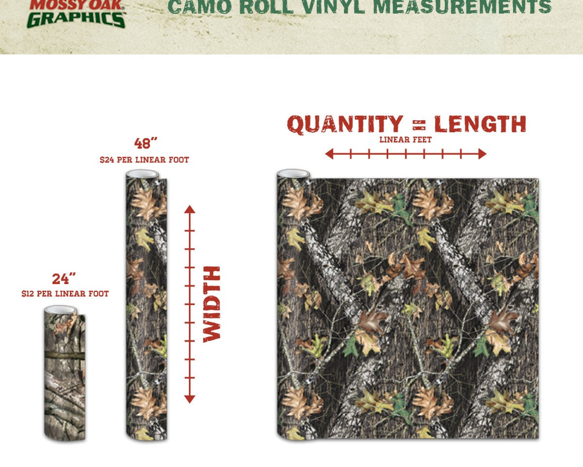 Ordering Matte Camo By The Roll