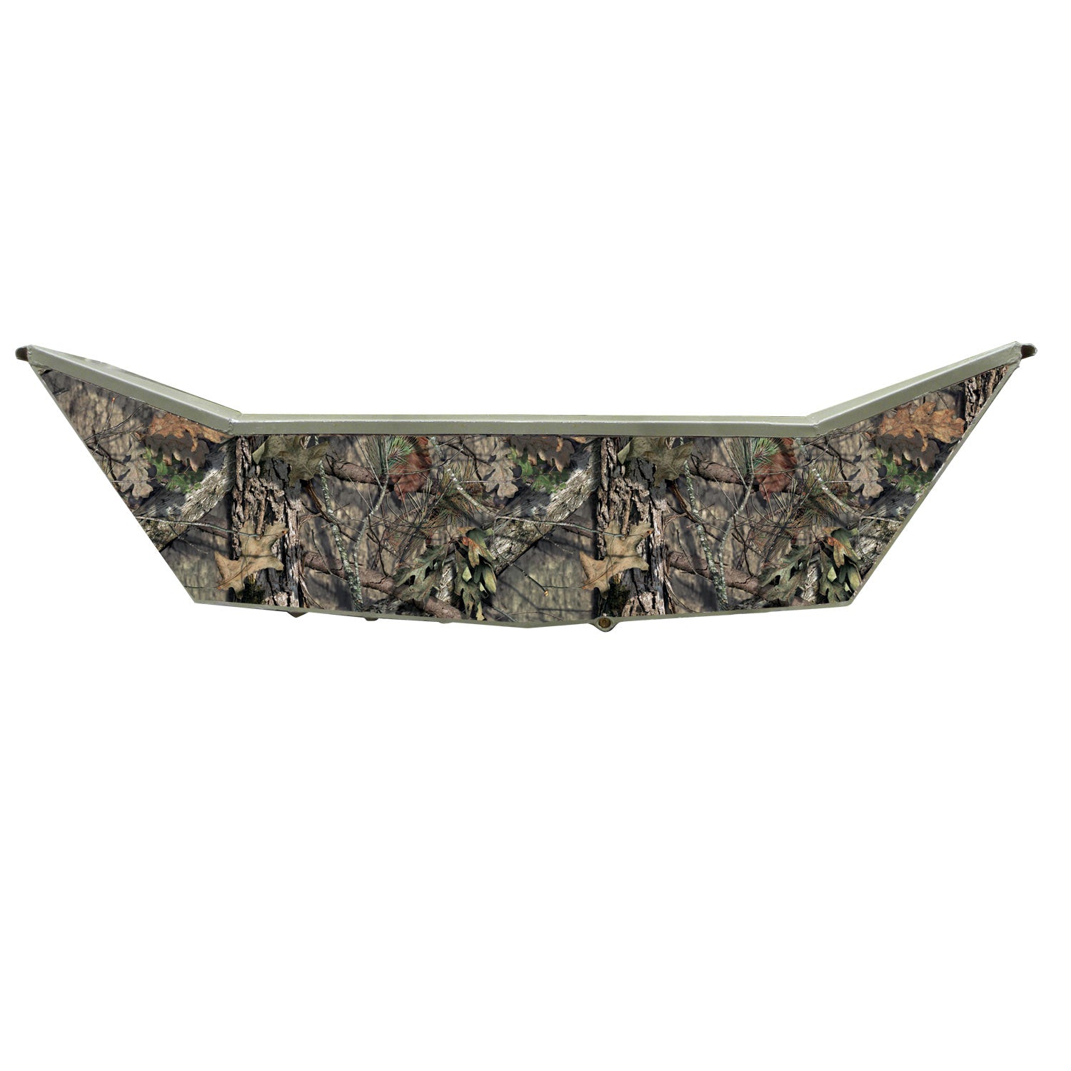 Mossy Oak Graphics camouflage vinyl wrap for boats in Break-Up Country pattern.