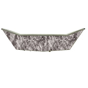 Mossy Oak Graphics Elements Agua Manta camouflage pattern vinyl wrap for boat transom.