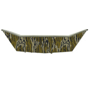 Mossy Oak Graphics Original Bottomland camouflage pattern vinyl wrap for boat transom.