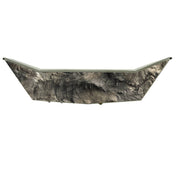 Mossy Oak Graphics vinyl boat transom wrap in Overwatch camo pattern