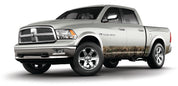 Crew cab full sized pick up truck vinyl wrapped rocker panels in Mossy Oak Graphics Country DNA camo pattern
