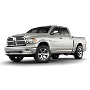 Camo vinyl wrapped rain guard side window deflectors in Mossy Oak Elements Agua Blacktip camouflage pattern