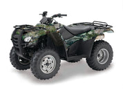 Camo ATV vinyl wrap in genuine Mossy Oak  Mountain Country camouflage pattern