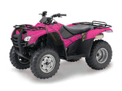 Camo ATV vinyl wrap in genuine Mossy Oak Lifestyle Pink camouflage pattern