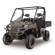 Side by side UTV camo vinyl wrap in Mountain Country camouflage pattern from Mossy Oak Graphics