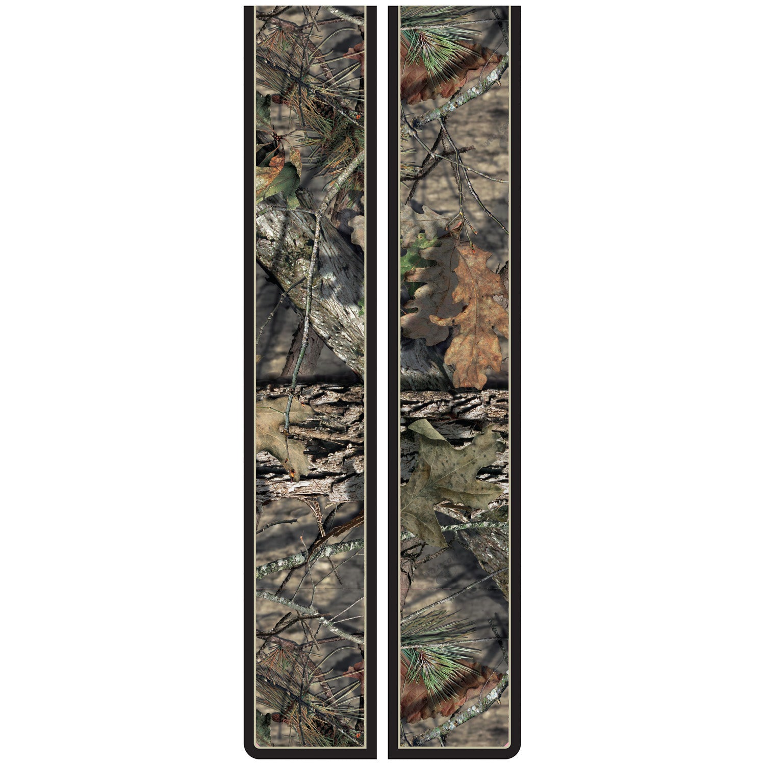 Mossy Oak® Camo Logo Double Rally Stripe - UTV / Golf Cart