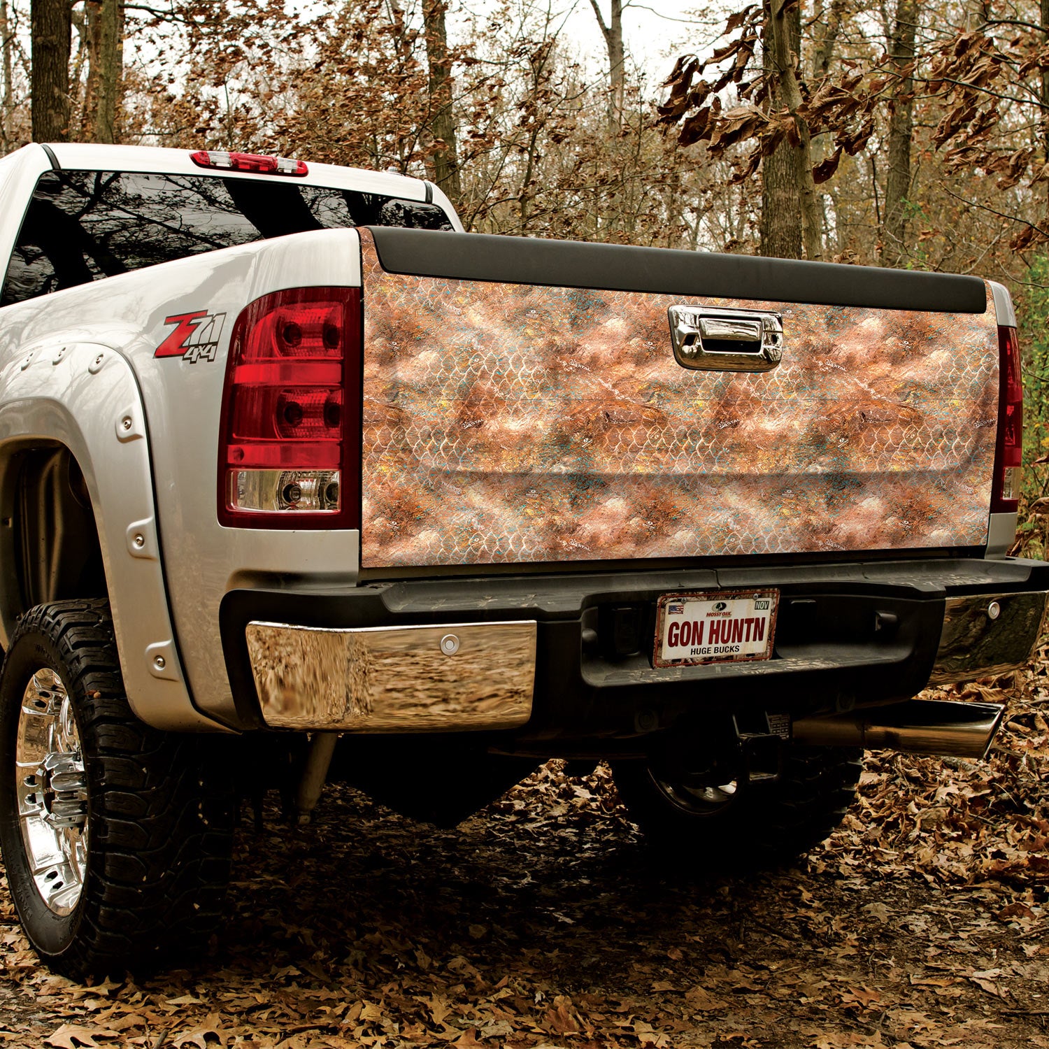 Mossy Oak Graphics Elements Coastal Coral camo pattern truck tailgate vinyl wrap