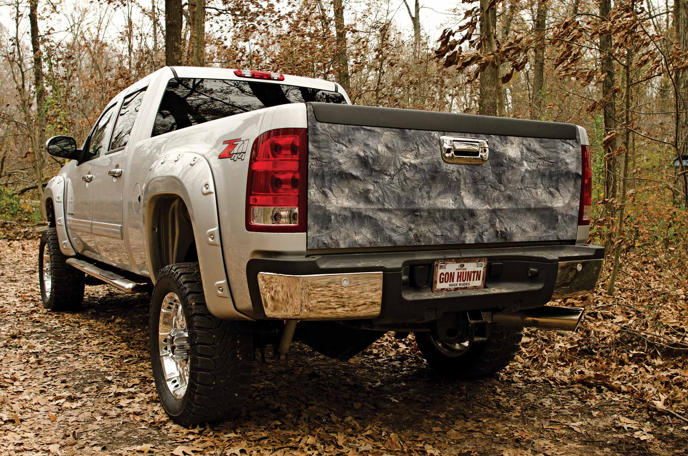 Mossy Oak Graphics Overwatch camo pattern truck tailgate vinyl wrap