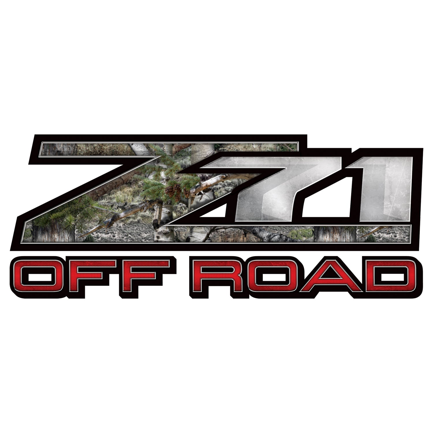 z71 Off Road Mossy Oak® Camo Decal