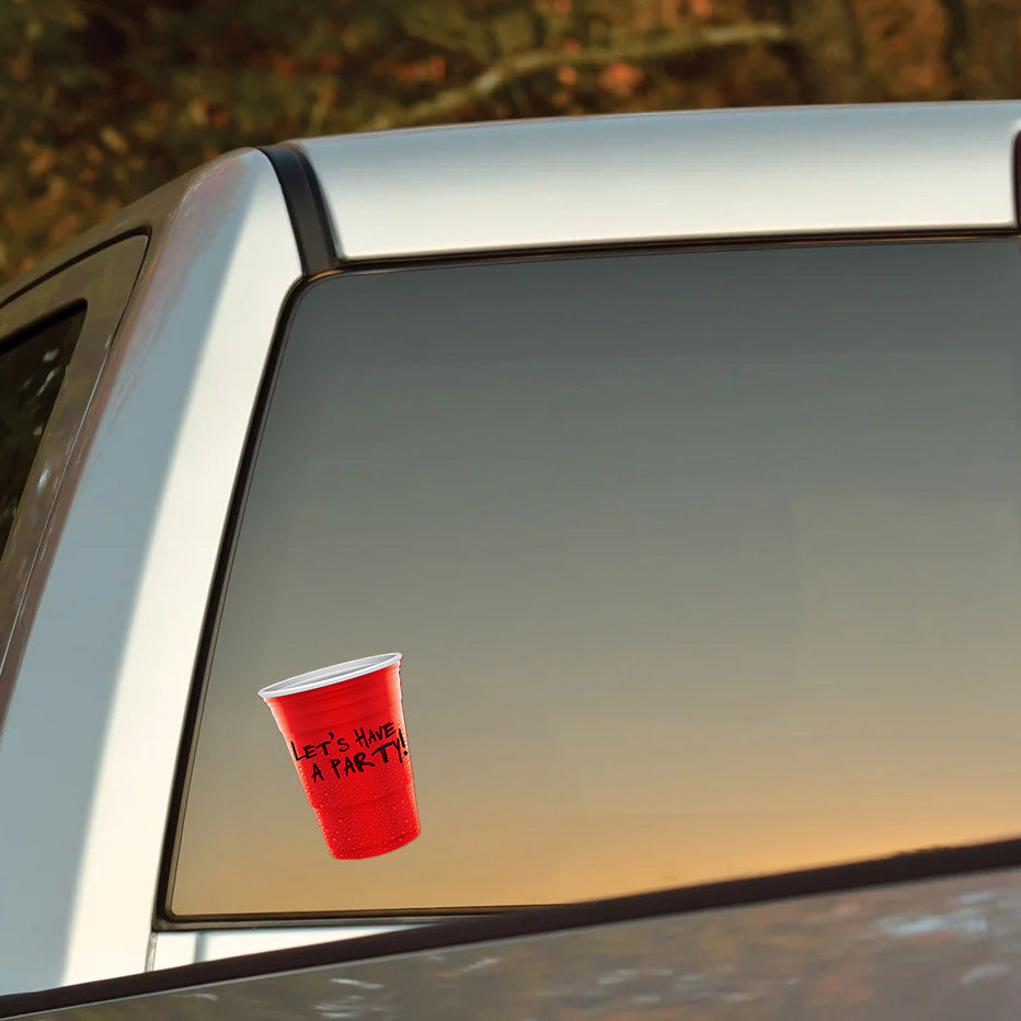 Let's Have A Party Decal