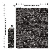 Mossy Oak Graphics matte camo roll available in 24 inch or 48 inch width vinyl wrap in Elements Agua Blacktip camouflage pattern