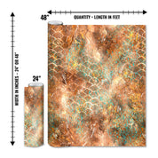 Mossy Oak Graphics matte camo roll available in 24 inch or 48 inch width vinyl wrap in Elements Coastal Coral camouflage pattern