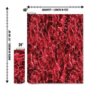 Mossy Oak Graphics matte camo roll available in 24 inch or 48 inch width vinyl wrap in Elements Agua Crimson camouflage pattern