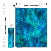 Mossy Oak Graphics matte camo roll available in 24 inch or 48 inch width vinyl wrap in Elements Coastal Inshore camouflage pattern