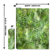 Mossy Oak Graphics matte camo roll available in 24 inch or 48 inch width vinyl wrap in Elements Coastal Mackerel camouflage pattern