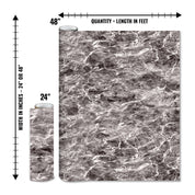 Mossy Oak Graphics matte camo roll available in 24 inch or 48 inch width vinyl wrap in Elements Agua Manta camouflage pattern
