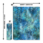Mossy Oak Graphics matte camo roll available in 24 inch or 48 inch width vinyl wrap in Elements Coastal Shoreline camouflage pattern