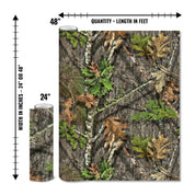 Mossy Oak Graphics matte camo roll available in 24 inch or 48 inch width vinyl wrap in NWTF Obsession camouflage pattern