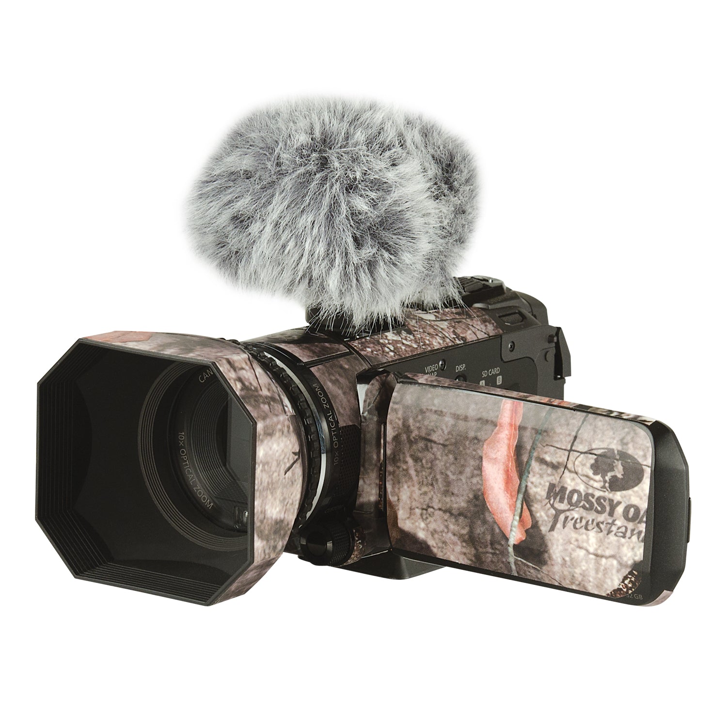 Camera wrapped in camo