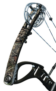Genuine Mossy Oak® vinyl camo limb skin in Break Up Country pattern