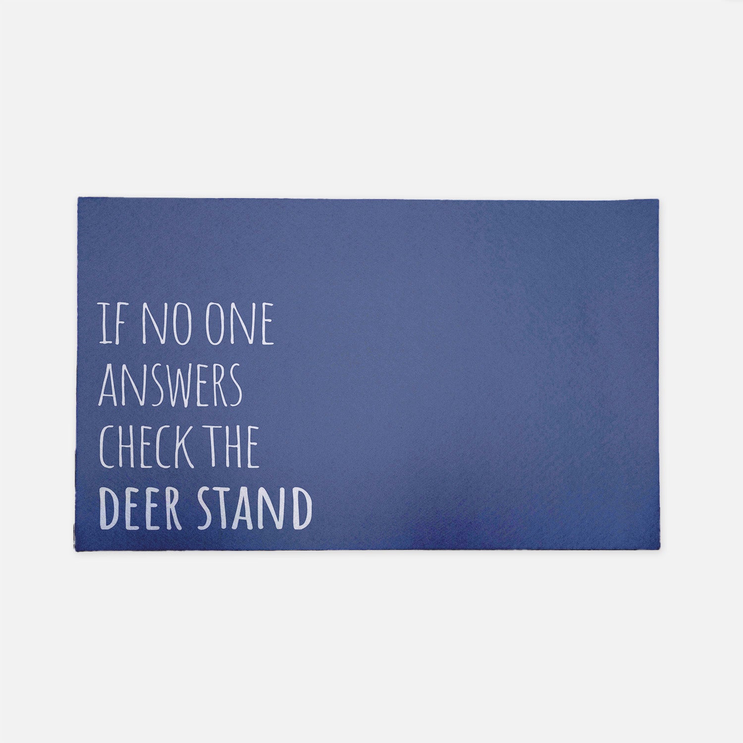 If no one answers blue doormat