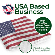 American Flag Beach Towel