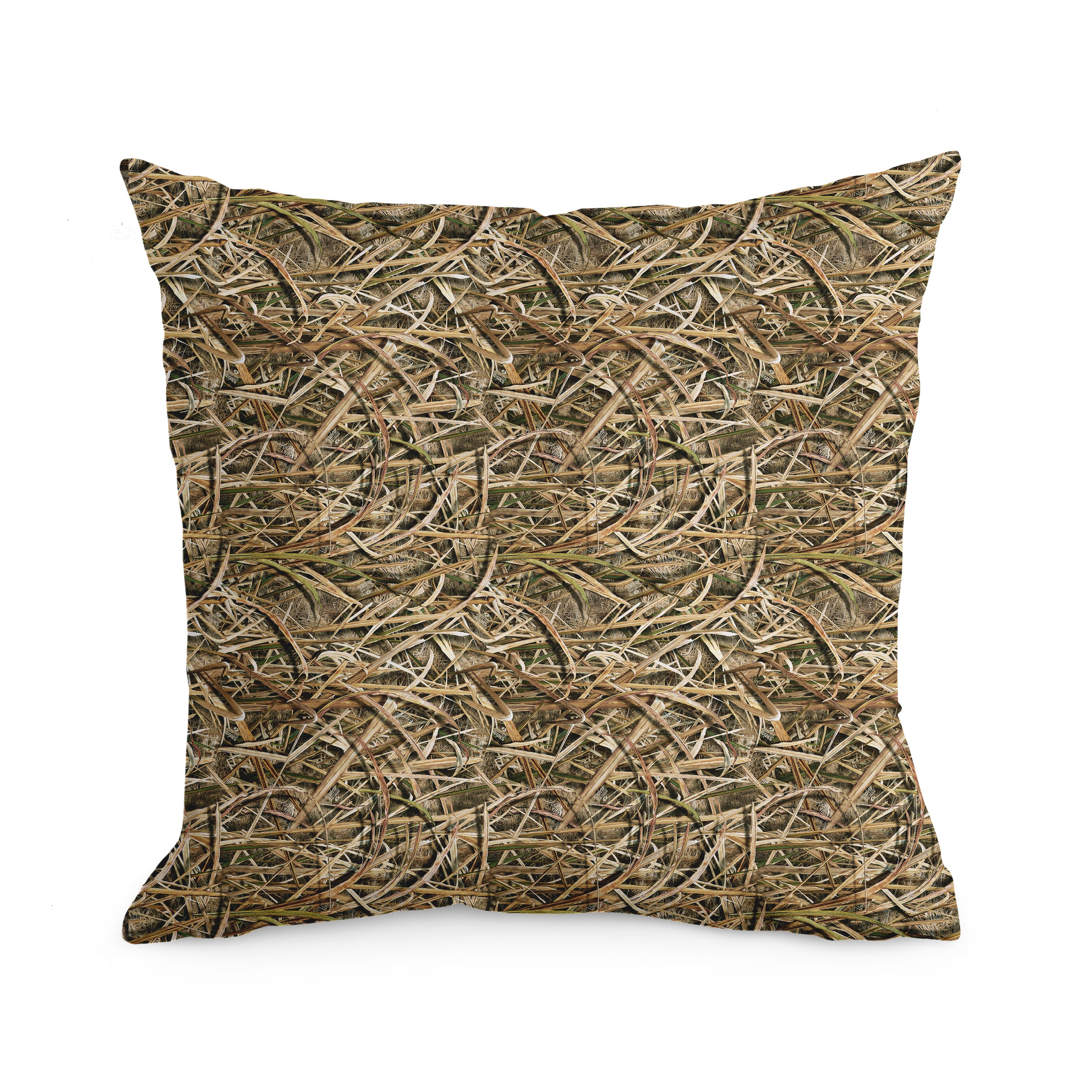 Mossy Oak genuine camo throw pillow in Shadow Grass Blades pattern