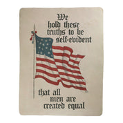 Mossy Oak Graphics 250th American Anniversary, All Men are Created Equal on Sherpa