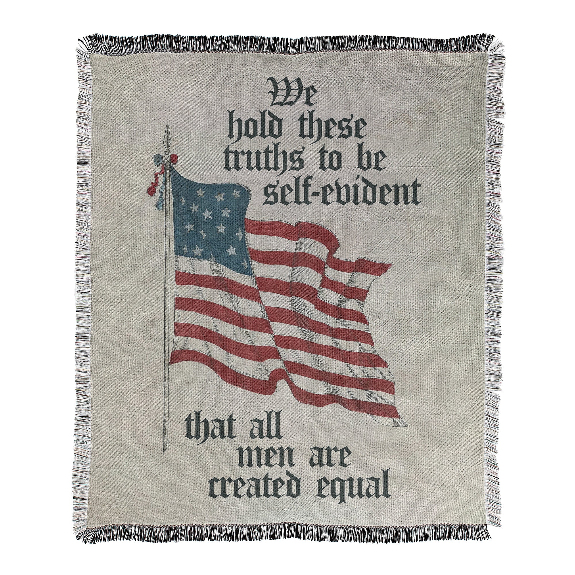 Mossy Oak Graphics 250th American Anniversary, All Men are Created Equal on Woven