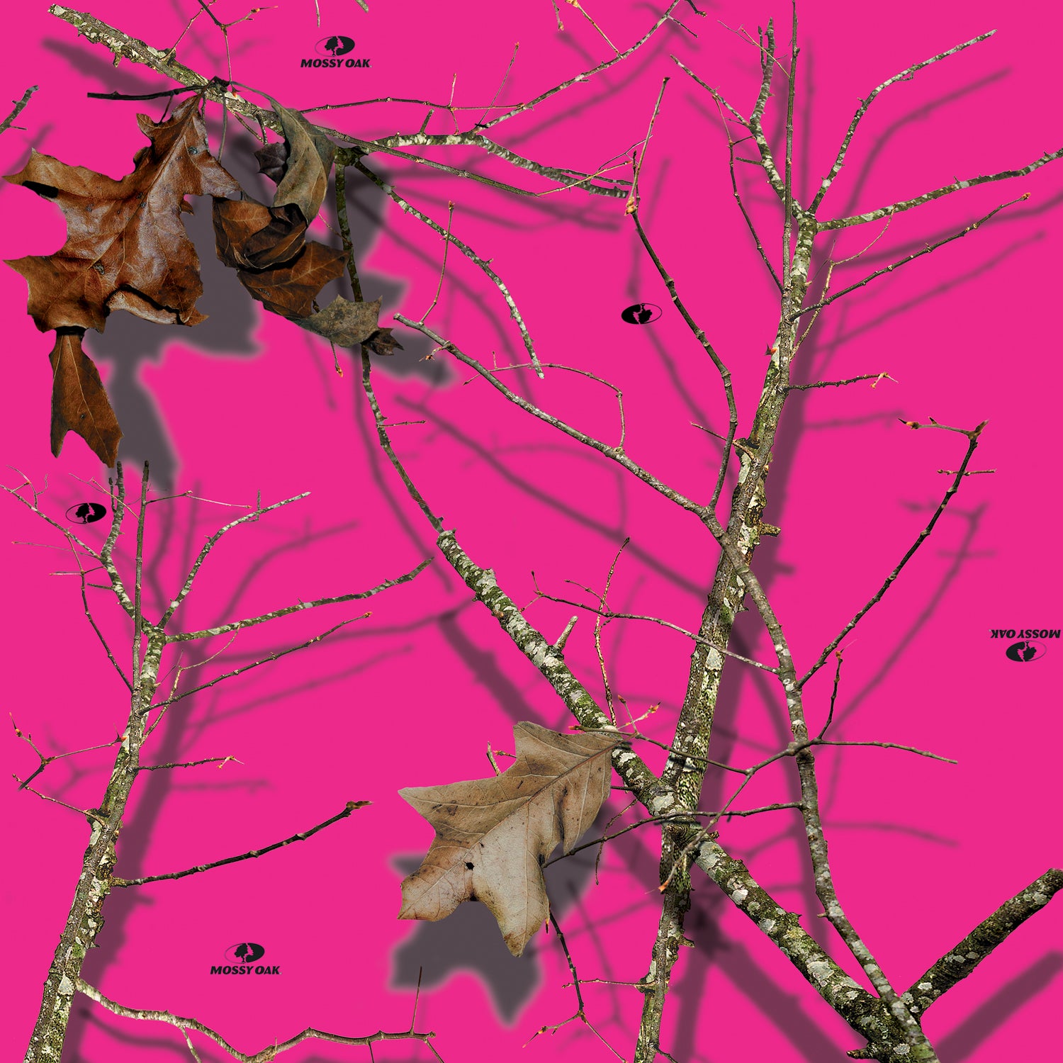 Mossy Oak Graphics Break-Up Lifestyle Pink camo pattern.