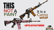 Hunter Mossy Oak Gun Camo Kit - Gun Skin, Scope Skin, Primer Stick - Rifle