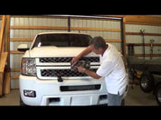 Patriotic Auto Emblem Skins – U.S. & Texas Flag Options