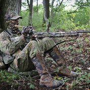 Mossy Oak Graphics shotgun vinyl wrap in Obsession pattern being used in the field.