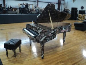 Kid Rock's Camouflage Piano