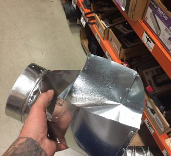 galvanized garbage feeder camo deer metal duct degree register circle square
